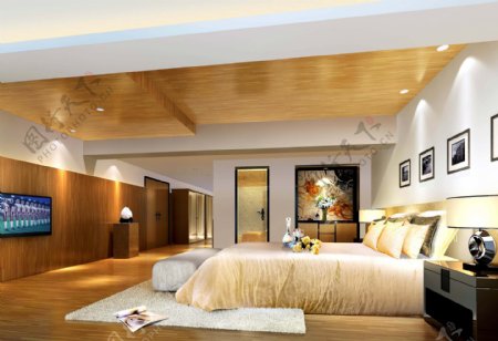 木纹卧室设计