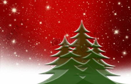 圣诞树背景图