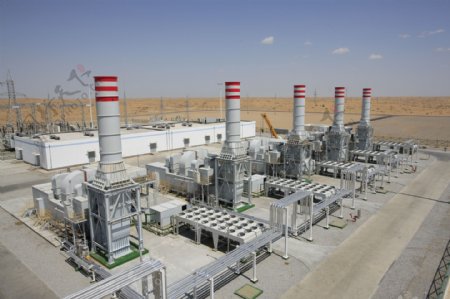 天然气处理厂自备电站图片