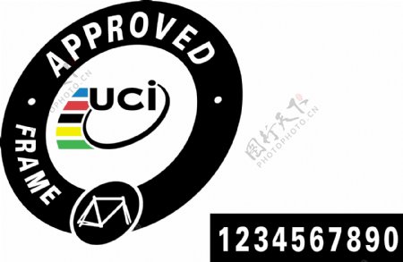 UCI批准标志