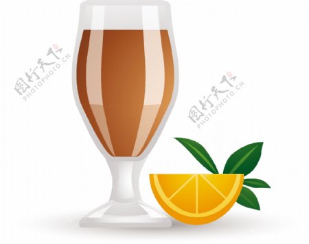 橙饮料图标2