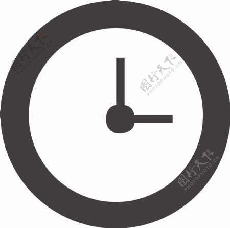 时钟2字形图标