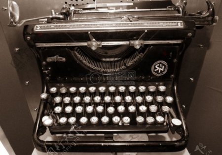 古旧的打字机