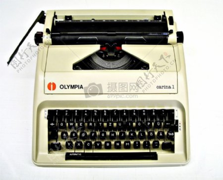 古老旧式的打字机
