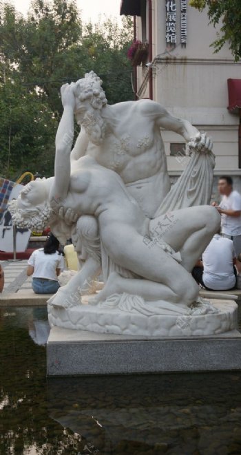 天津意式风情区雕塑