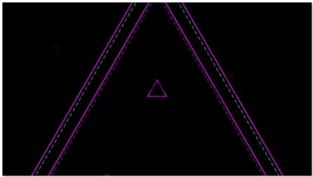 魔洞三角形动态视频素材