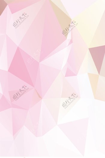 粉色几何背景素材