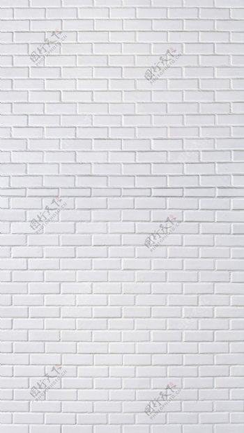 简约白色砖墙H5背景素材
