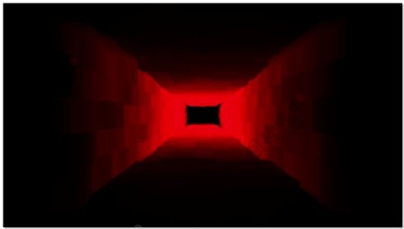 动态红色灯光走廊视频素材