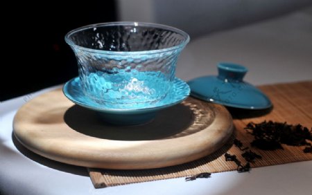 茶具盖碗玻璃时尚