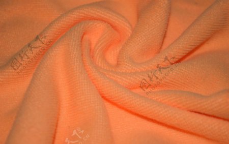 橘色毛巾