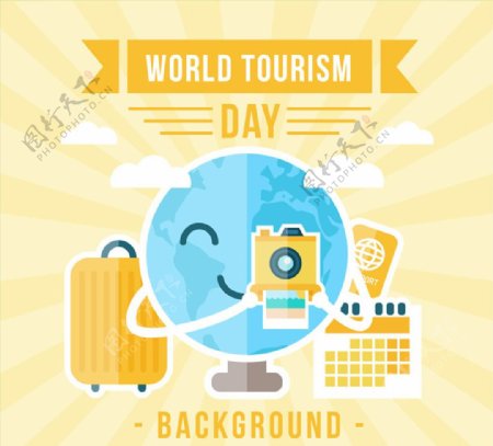 扁平化世界旅游日