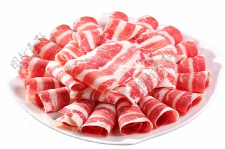 肥牛肉羊肉牛肉猪肉火锅节日团圆美味食物