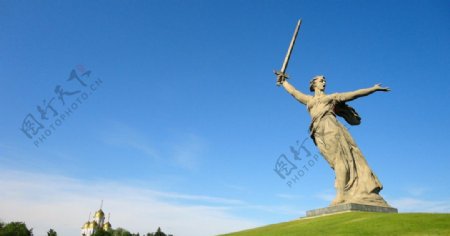 马马耶夫山冈雕像