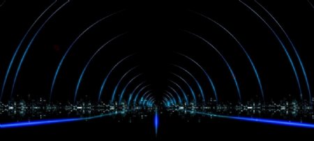 动态灯光隧道led视频