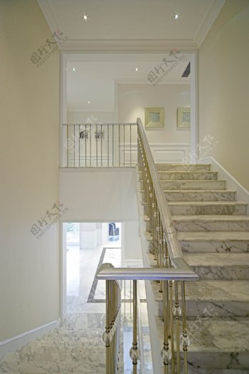 后现代复古风格楼梯家庭装修图