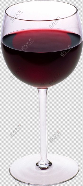 红酒高脚杯子免抠png透明图层素材