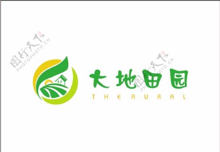 田园庄园logo