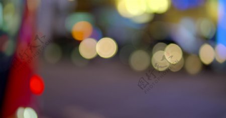 散景在皮卡迪利广场的汽车灯