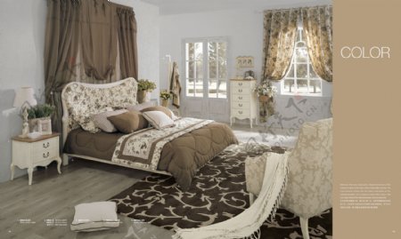 地中海时尚卧室装修实景图