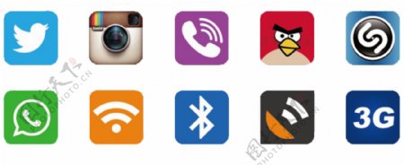 app图标元素logo素材各类手机集合