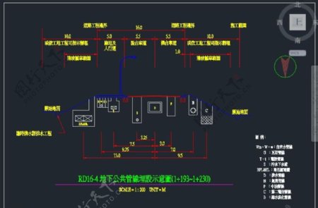 台南地下综合管线标准图