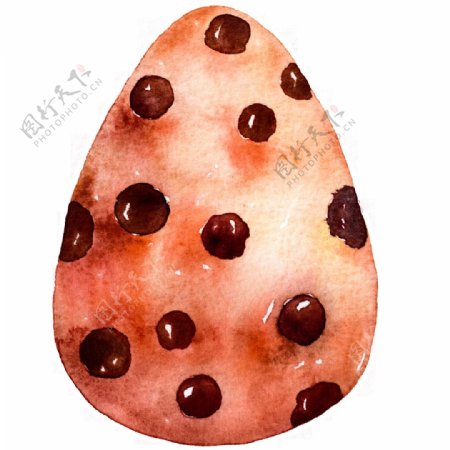 红豆彩蛋透明装饰素材