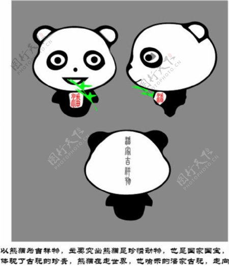 熊猫三视图