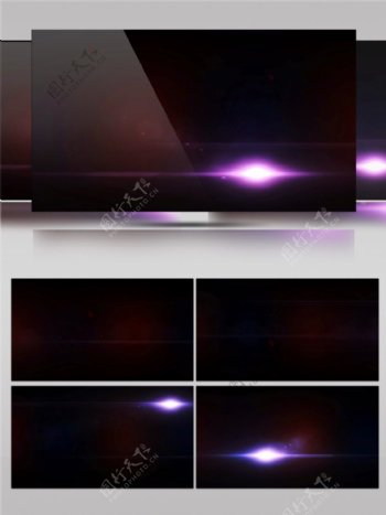 紫色星际光束视频素材