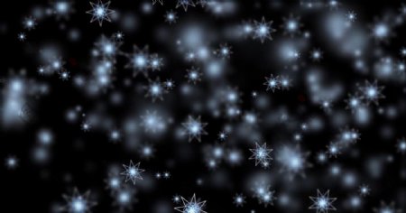 星空星星迷幻粒子空间夜空抒情