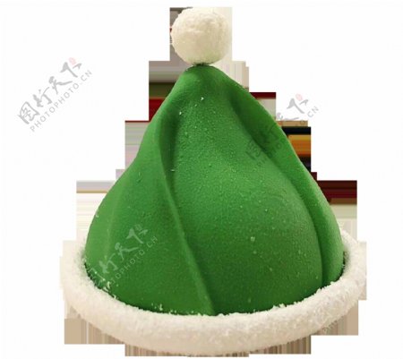 绿色圣诞帽装饰品素材