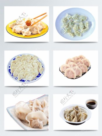春节传统吃饺子图片