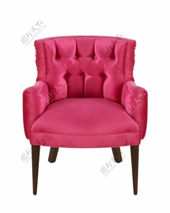 红色现代软装沙发设计