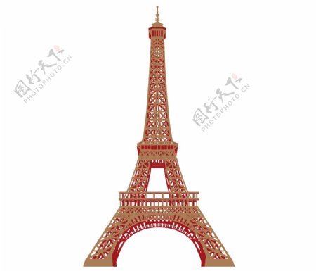 法国埃菲尔铁塔png元素