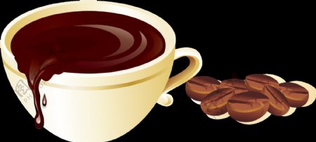 咖啡豆咖啡元素