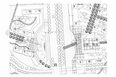 CAD住宅小区规划方案