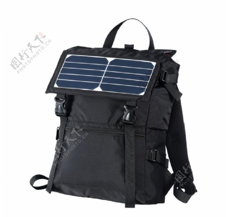 太阳能可充电背包