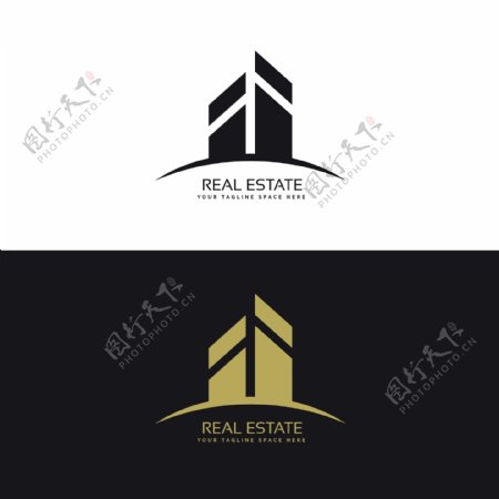 房地产标志logo模板