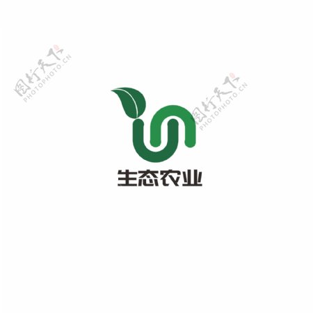 生态农业logo设计