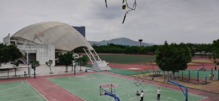 华南农业大学体育馆建筑