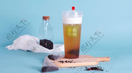 茶稻田芝士奶盖普洱