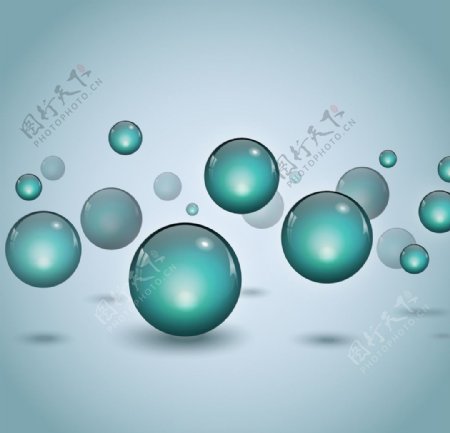 泡沫水分子
