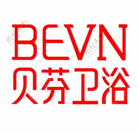 贝芬卫浴logo标志