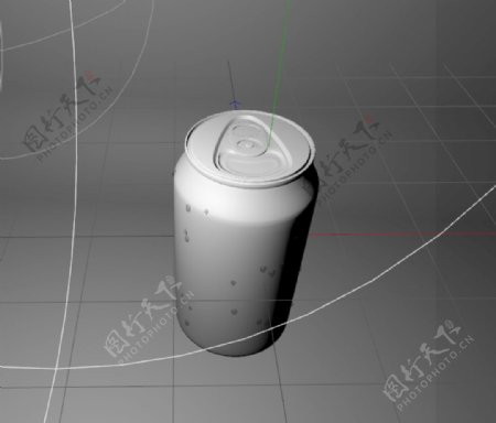 百事可乐罐子C4D立体图