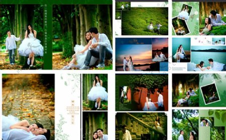 婚纱摄影相册相片照片
