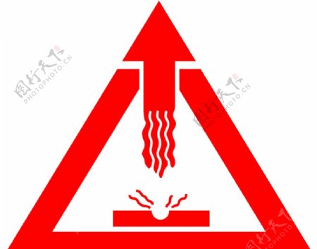 符号三角警示标志