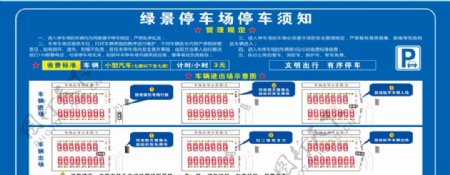 停车场自动拍照系统示意图