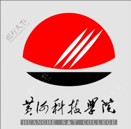 黄河科技大学logo