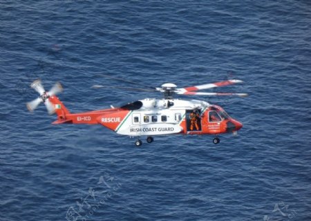 海岸救援直升机