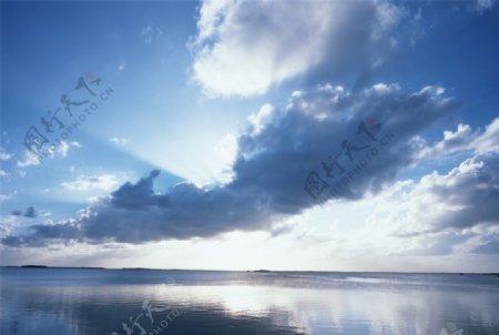 光云天空朝霞晚霞背景